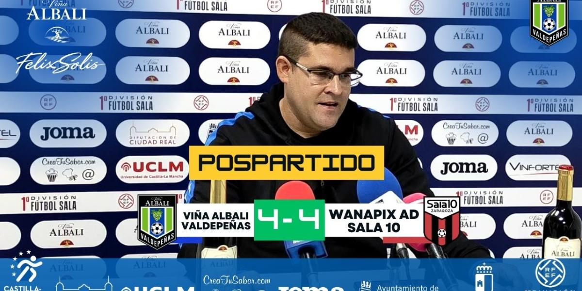 |POSPARTIDO| Declaraciones del Entrenador, Vctor Beas tras el partido ante Wanapix AD Sala10.