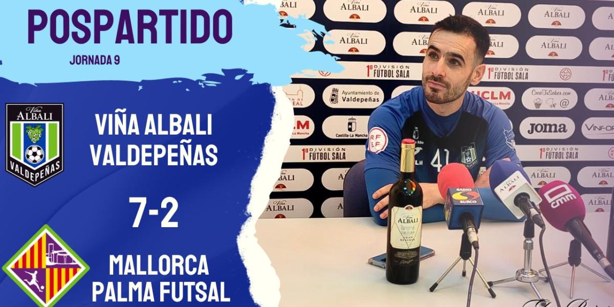 Declaraciones del jugador, Eloy Rojas tras el partido ante Mallorca Palma Futsal.