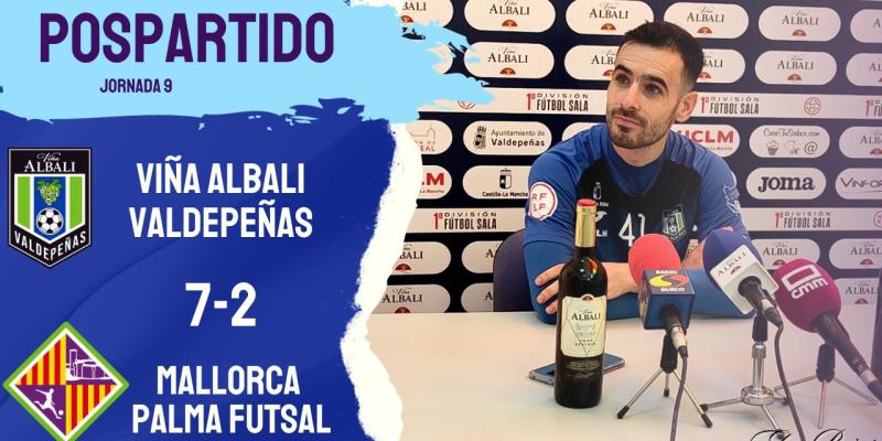 Declaraciones del jugador, Eloy Rojas tras el partido ante Mallorca Palma Futsal.