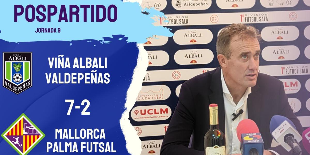 Declaraciones de David Ramos tras el partido de la jornada 9 ante Mallorca Palma Futsal.