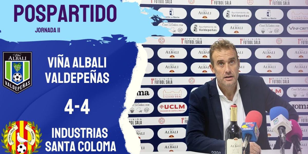 Declaraciones de David Ramos tras el partido de la jornada 11 ante Industrias Santa Coloma.