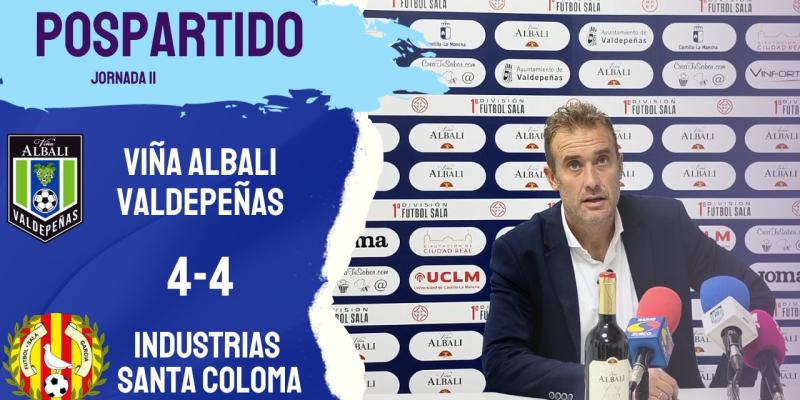 Declaraciones de David Ramos tras el partido de la jornada 11 ante Industrias Santa Coloma.