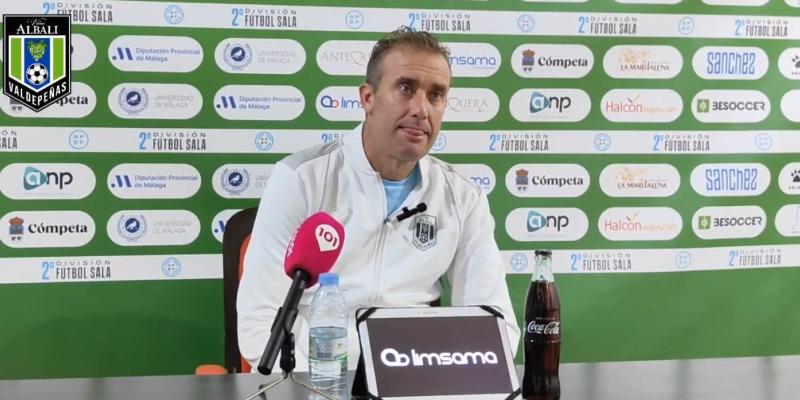 Rueda de prensa de David Ramos tras el partido de Copa del Rey ante CD UMA Antequera.