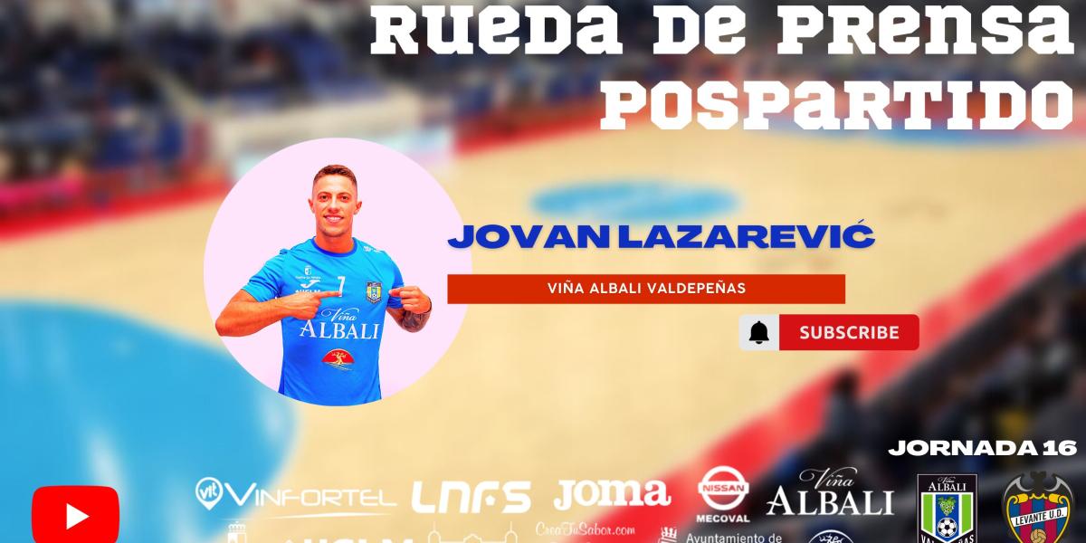 |FSVLive| Rueda de prensa de Jovan Lazarević Jornada 16