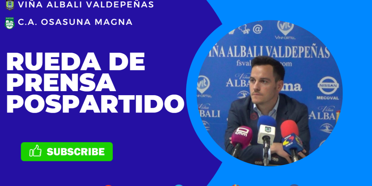 Declaraciones del segundo entrenador, Jess de Ramos, tras el partido ante C.D. Xota Osasuna Magna