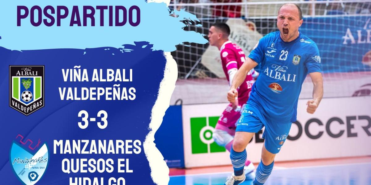 Declaraciones del jugador Nano tras el partido ante Manzanares Quesos el Hidalgo.