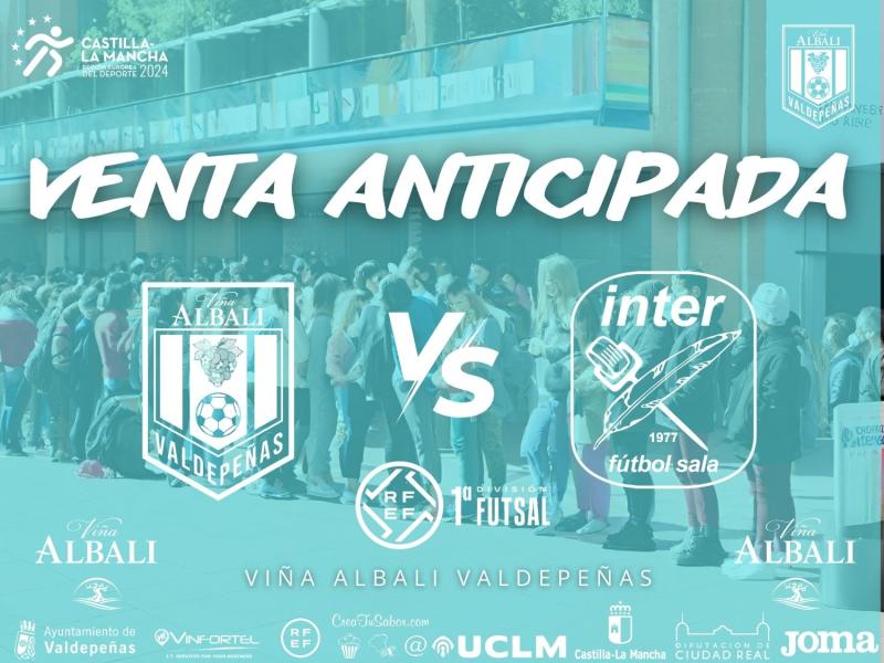 VENTA DE ENTRADAS ANTICIPADA PARA LOS NO ABONADOS Vs MOVISTAR INTER