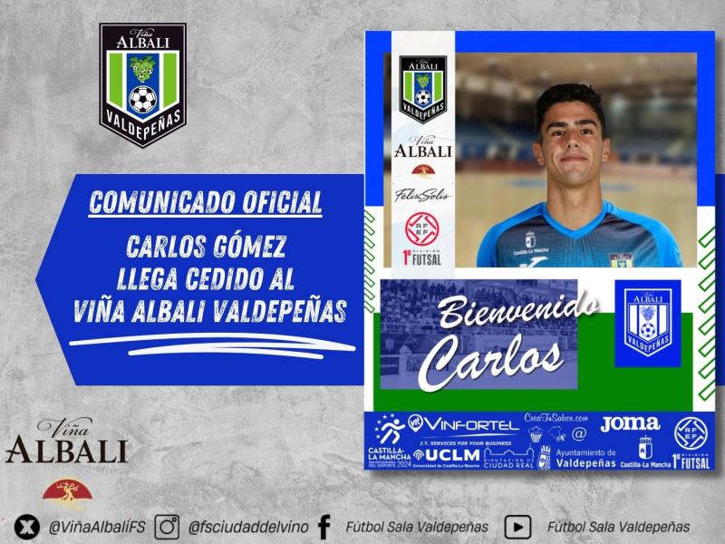 COMUNICADO OFICIAL | CARLOS GMEZ LLEGA CEDIDO AL VIA ALBALI VALDEPEAS