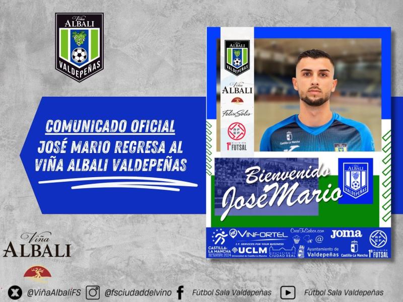 COMUNICADO OFICIAL | JOS MARIO REGRESA AL VIA ALBALI VALDEPEAS 