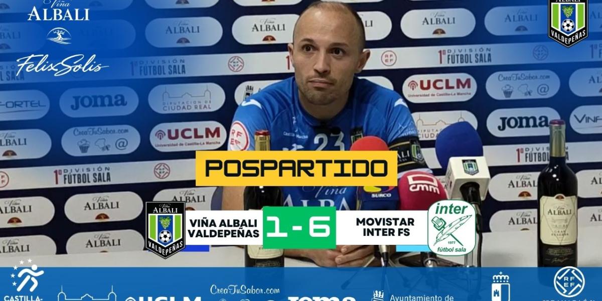 |POSPARTIDO| Declaraciones de Nano tras el partido ante Movistar Inter FS.