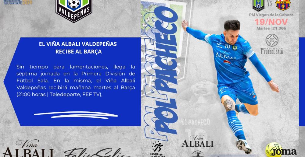 EL VIA ALBALI VALDEPEAS RECIBE AL BARA