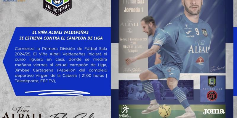 EL VIA ALBALI VALDEPEAS SE ESTRENA CONTRA EL CAMPEN DE LIGA