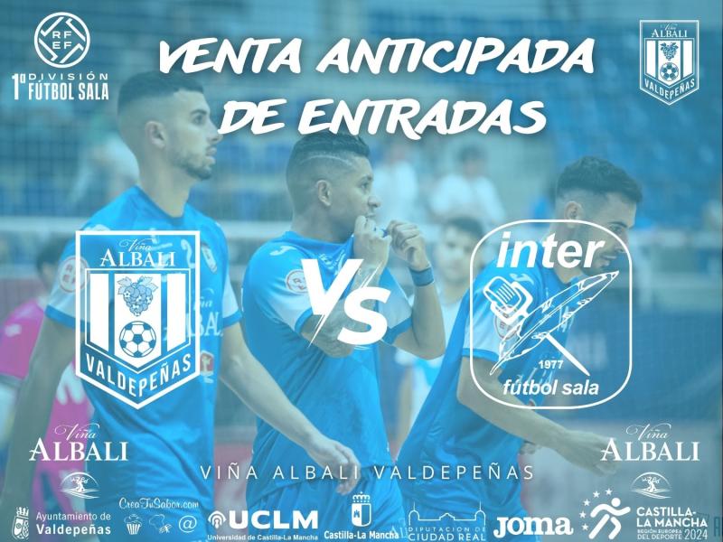 VENTA DE ENTRADAS ANTICIPADA PARA LOS NO ABONADOS JORNADA 3 Vs MOVISTAR INTER