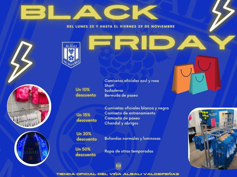 NOTICIA| EL VIA ALBALI VALDEPEAS SE SUMA AL BLACK FRIDAY CON LOS DESCUENTOS MS EXCLUSIVOS