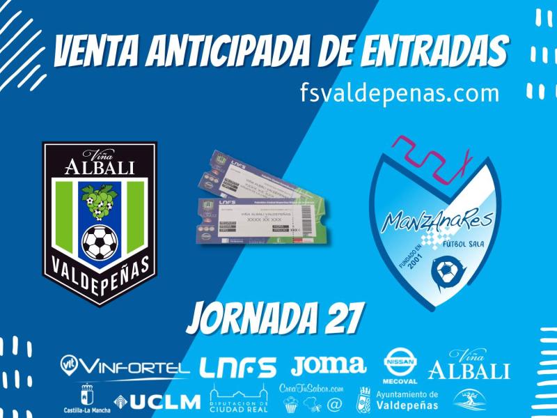 VENTA DE ENTRADAS ANTICIPADA Vs Manzanares Quesos el Hidalgo.