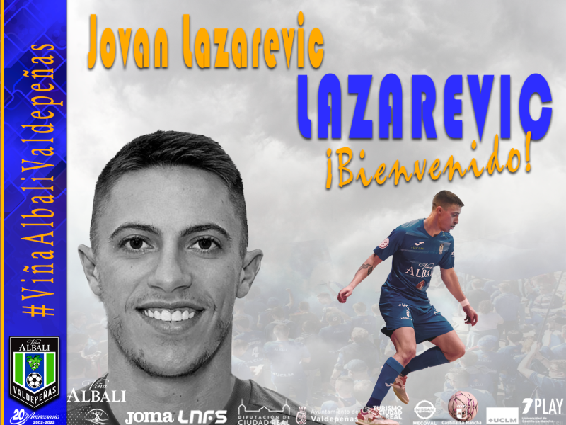 LAZAREVIC, NUEVO FICHAJE DEL VIA ALBALI VALDEPEAS