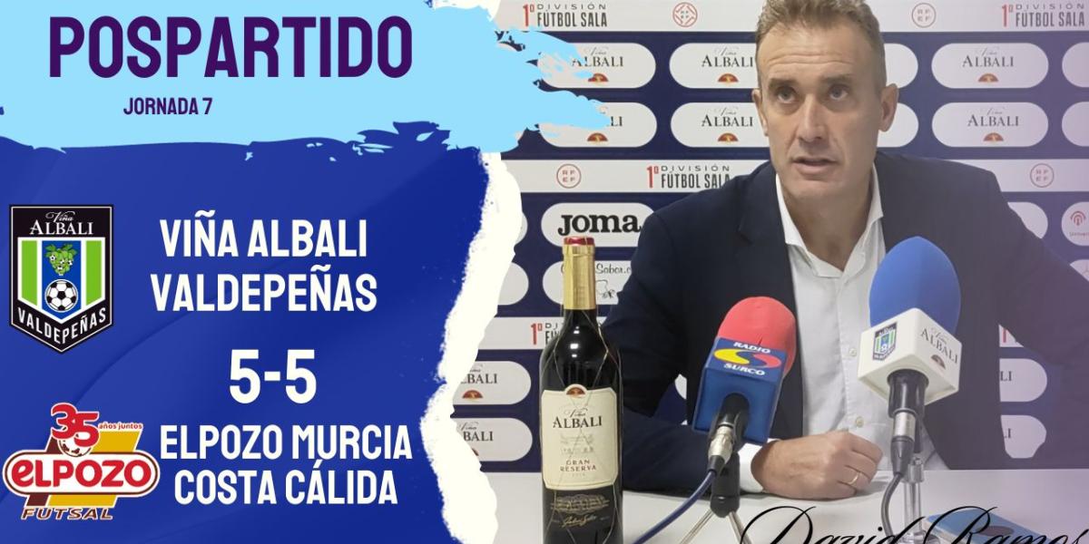 Declaraciones de David Ramos tras el partido de la jornada 7 ante ElPozo Murcia Costa Clida.